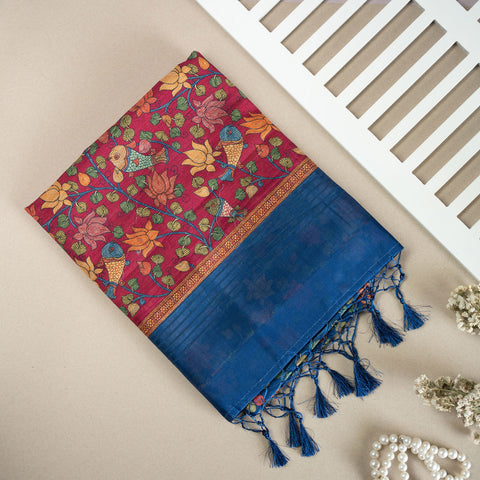 Buy Neyge Self Design, Woven Ilkal Cotton Silk Blue Sarees Online @ Best  Price In India | Flipkart.com