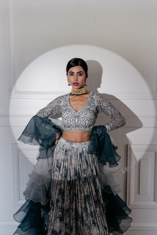 Designer Ruffle Lehenga Choli for Women,trendy Bridesmaids Lehenga,indian  Wedding Bridal Wear Lengha Choli Bollywood Party Wear Ghagra Choli - Etsy